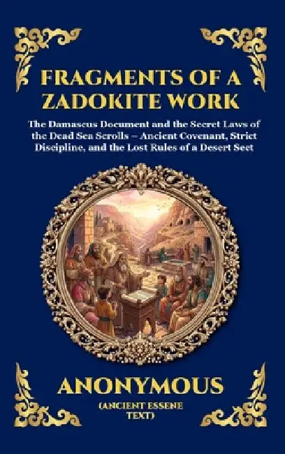 Fragments of a Zadokite Work: The Damascus Document and the Secret Laws of the Dead Sea Scrolls - Ancient Covenant, Strict Discipline, and the Lost Ru by Anonymous