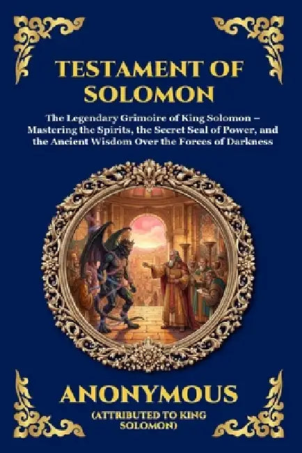 Testament of Solomon: The Legendary Grimoire of King Solomon - Mastering the Spirits, the Secret Seal of Power, and the Ancient Wisdom Over the Forces by Anonymous