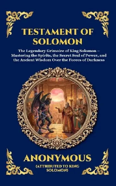 Testament of Solomon: The Legendary Grimoire of King Solomon - Mastering the Spirits, the Secret Seal of Power, and the Ancient Wisdom Over the Forces by Anonymous