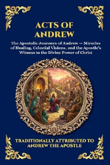 Acts of Andrew: The Lost Apocryphal Journey of the First Apostle - Divine Miracles, Ascetic Mysteries & The Epic Martyrdom of Saint Andrew (Large Prin by Anonymous (Early Christian Apocrypha)