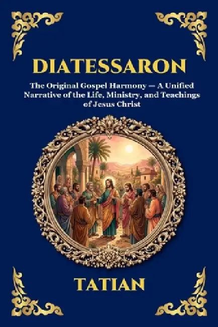 Diatessaron: The Original Gospel Harmony - A Unified Narrative of the Life, Ministry, and Teachings of Jesus Christ (Large Print Deluxe Edition For Ea by Tatian