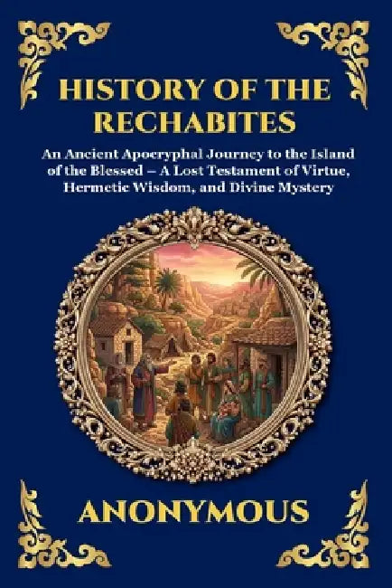 History of the Rechabites: An Ancient Apocryphal Journey to the Island of the Blessed - A Lost Testament of Virtue, Hermetic Wisdom, and Divine Myster by Anonymous