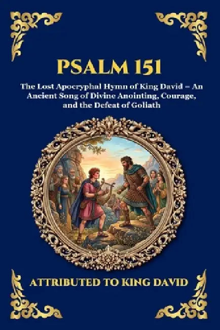 Psalm 151: The Lost Apocryphal Hymn of King David - An Ancient Song of Divine Anointing, Courage, and the Defeat of Goliath (Large Print Deluxe Editio by Attributed to King David