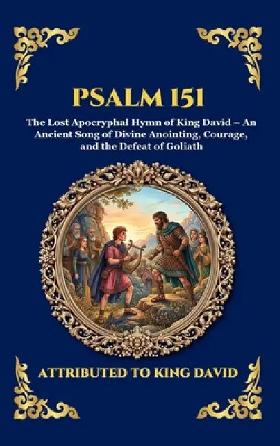 Psalm 151: The Lost Apocryphal Hymn of King David - An Ancient Song of Divine Anointing, Courage, and the Defeat of Goliath (Large Print Deluxe Hardco by Attributed to King David