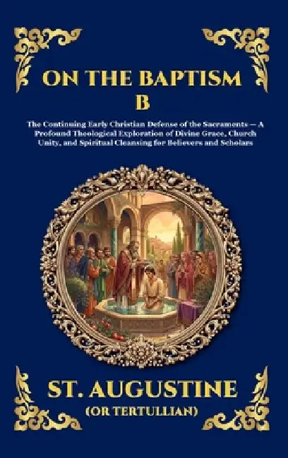 On the Baptism B: The Continuing Early Christian Defense of the Sacraments - A Profound Theological Exploration of Divine Grace, Church Unity, and Spi by Tertullian