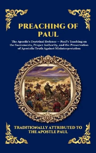 Preaching of Paul: The Essential Epistles, Sermons & Theological Teachings That Built the Early Church and Shaped Modern Christianity (Large Print Del by The Apostle Paul