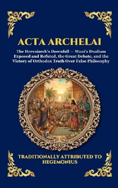 Acta Archelai: The Ancient Theological Debate - An Early Christian Defense Against the Heresy of Mani and the Origins of Manichaeism (Large Print Delu by Hegemonius