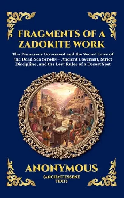 Fragments of a Zadokite Work: The Damascus Document and the Secret Laws of the Dead Sea Scrolls - Ancient Covenant, Strict Discipline, and the Lost Ru by Anonymous