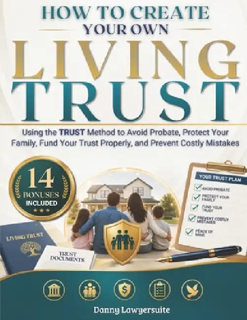 How to Create Your Own Living Trust: Using the TRUST Method to Avoid Probate, Protect Your Family, Fund Your Trust Properly, and Prevent Costly Mistak by Real Estate Royal Accademy, Danny Lawyersuite