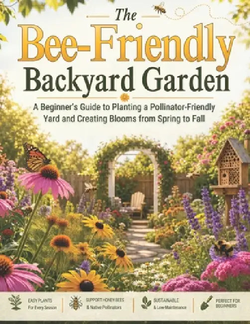 The Bee-Friendly Backyard Garden: A Beginner's Guide to Planting a Pollinator-Friendly Yard, Supporting Honey Bees, Attracting Native Pollinators, and by Good Life Wine Academy, Robert Wilensky