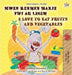 I Love to Eat Fruits and Vegetables (Haitian Creole English Bilingual Children's Book) by Admont, Shelley