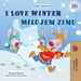I Love Winter (English Slovak Bilingual Children's Book) by Shelley Admont
