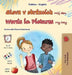 Words in Pictures - My Day (Czech English Bilingual Children's Book) by Kidkiddos Books