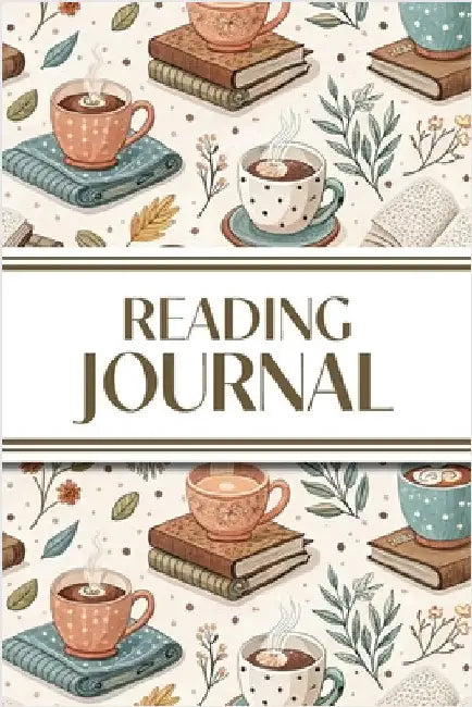 Reading Journal (Cozy Blankets, Books, and Hot Chocolate): 6"x9" Book Lover's Diary; Book/Series Reviews, Reading Tracker, Favorite Book List, Favorit by Revive Stationery