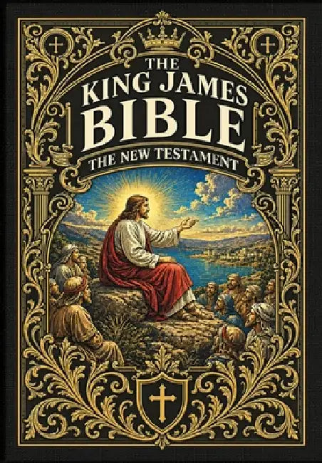The King James Bible - The New Testament (Golden Monarch Collector's Edition) (Case Laminate Hardcover with Jacket) by King James Bible