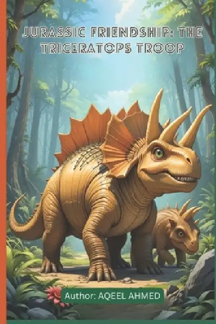 Jurassic Friendship: The Triceratops Troop by Aqeel Ahmed