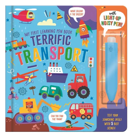 Terrific Transport: My First Learning Pen Book by Jayne Schofield