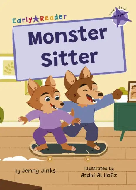 Monster Sitter: (Purple Early Reader) by Jenny Jinks