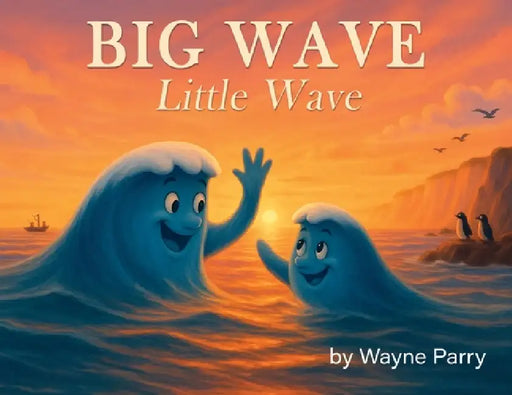 BIG WAVE, Little Wave by Wayne Ashley Parry