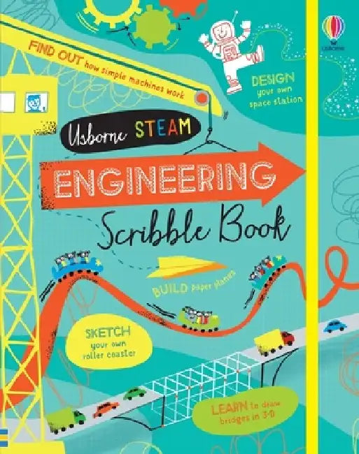 Engineering Scribble Book by Eddie Reynolds
