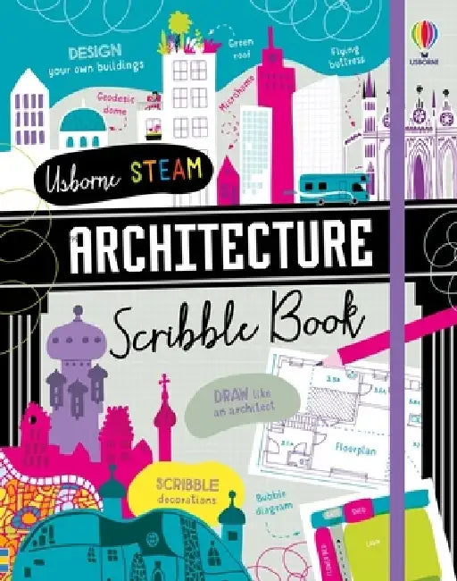 Architecture Scribble Book by Usborne