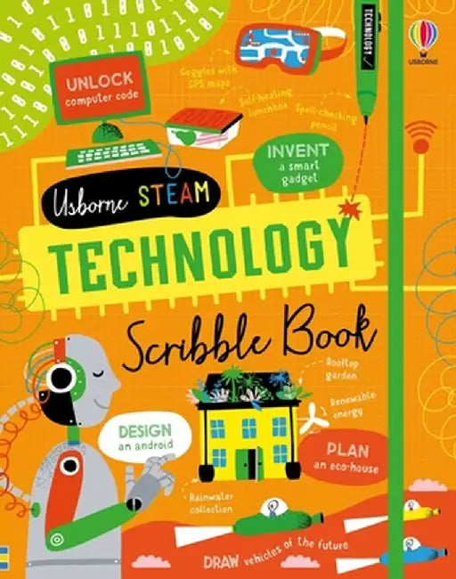 Technology Scribble Book by Alice James