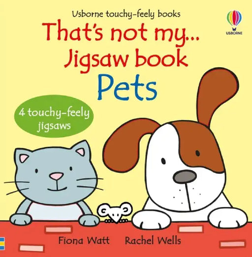 That's not my... jigsaw book: Pets by Fiona Watt