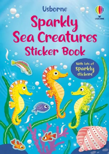 Sparkly Sea Creatures Sticker Book by Holly Bathie
