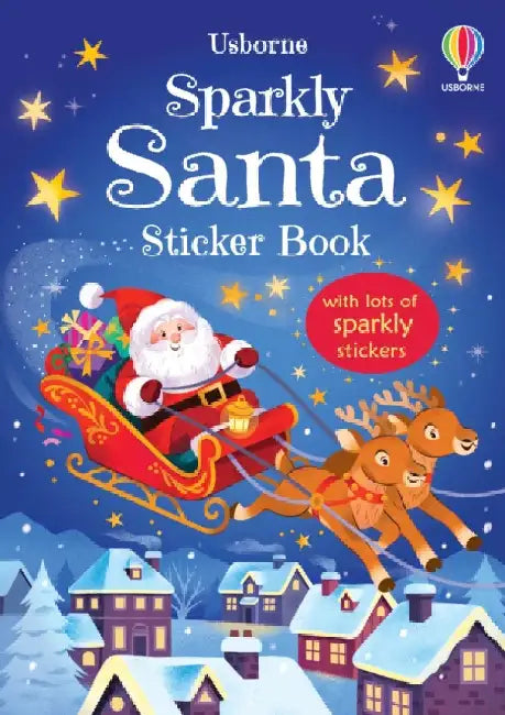 Sparkly Santa Sticker Book by Alice Beecham