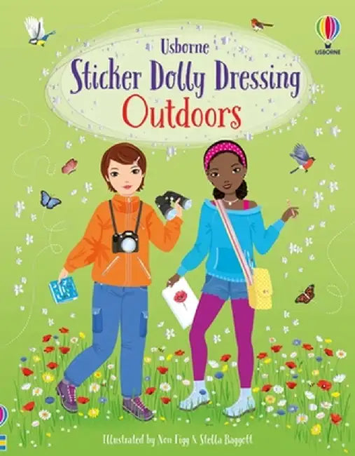 Sticker Dolly Dressing Outdoors by Fiona Watt