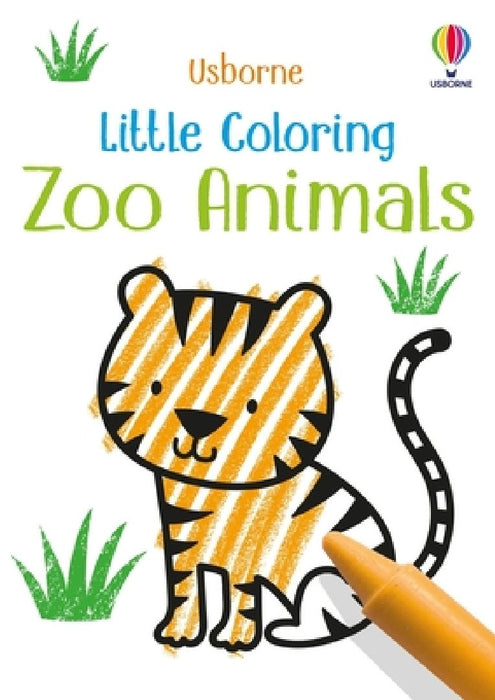 Little Coloring Zoo Animals by Kirsteen Robson