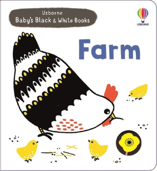 Baby's Black and White Books Farm by Mary Cartwright