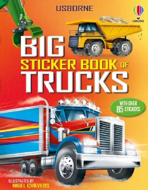 Big Sticker Book of Trucks by Tudhope, Simon