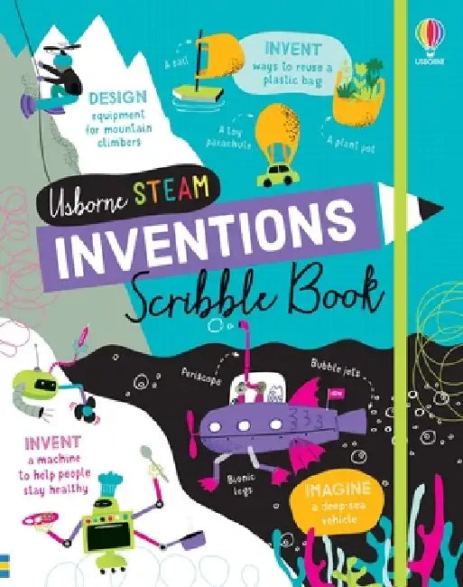 Inventions Scribble Book by Usborne