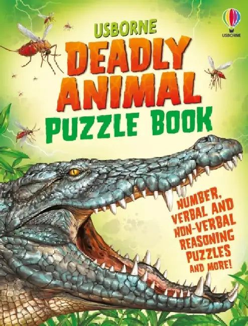 Deadly Animals Puzzle Book by Kirsteen Robson