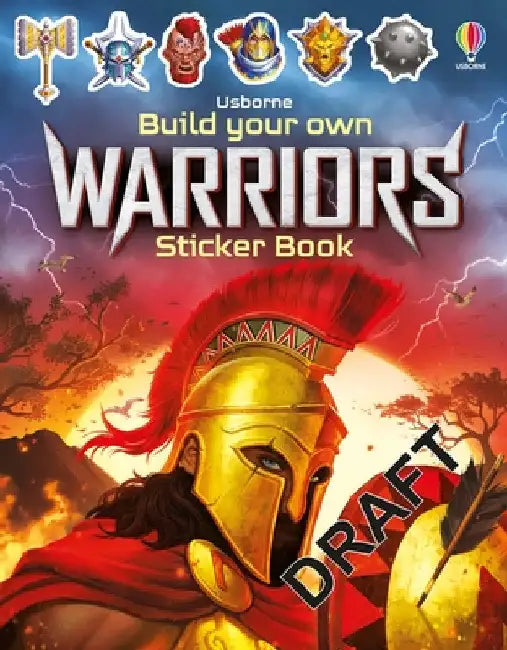 Build Your Own Warriors Sticker Book by Simon Tudhope