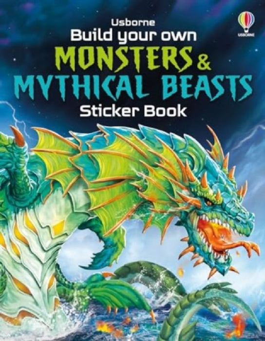 Build Your Own Monsters and Mythical Beasts Sticker Book by Simon Tudhope