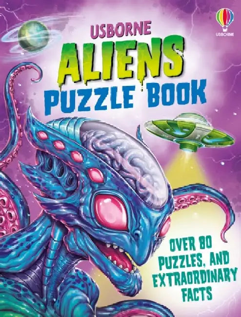 Aliens Puzzle Book by Kirsteen Robson