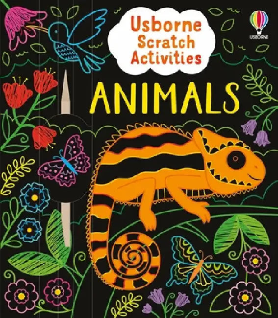Usborne Scratch Activities Animals by Rosie Dickins