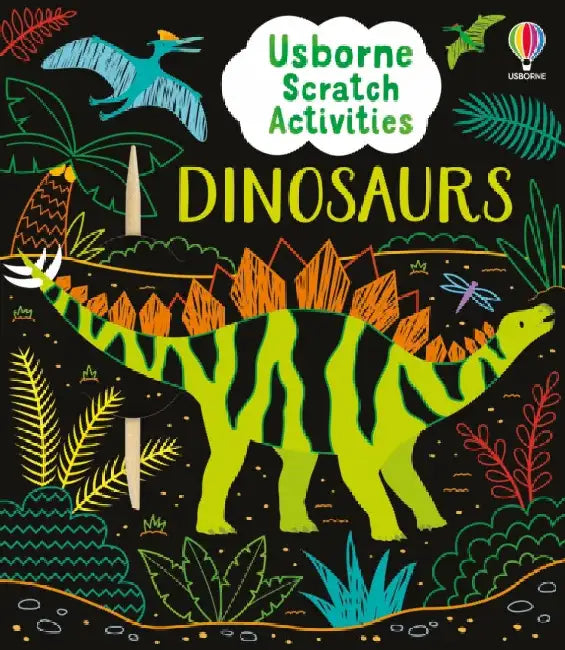 Usborne Scratch Activities Dinosaurs by Sam Baer
