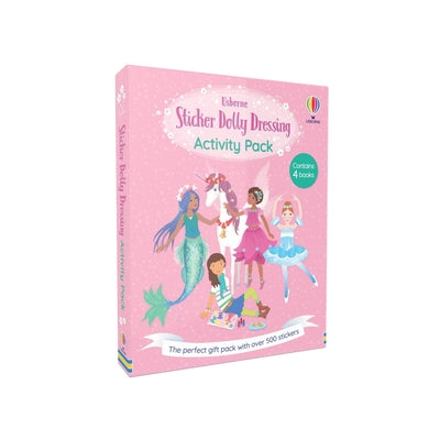 Sticker Dolly Dressing Activity Pack: Ballerinas, Best Friends, Mermaids and Uni by Fiona Watt