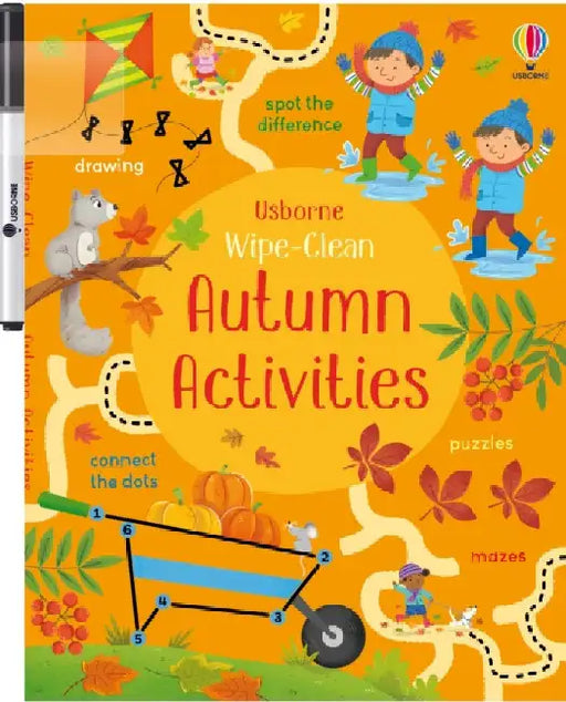 Wipe-Clean Autumn Activities by Kirsteen Robson