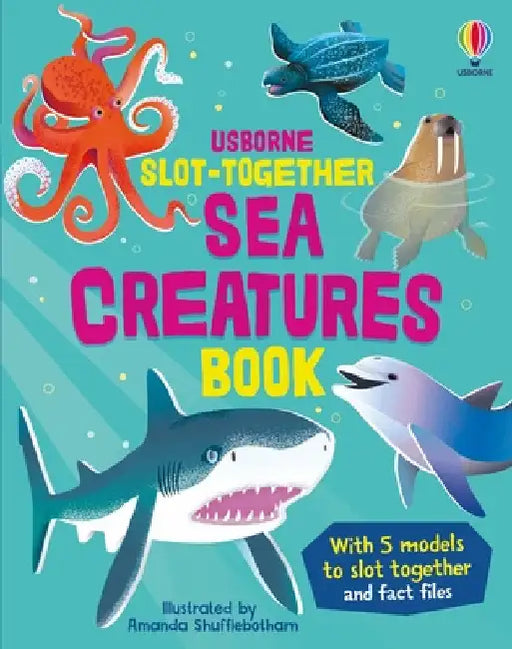 Slot-together Sea Creatures Book by Abigail Wheatley