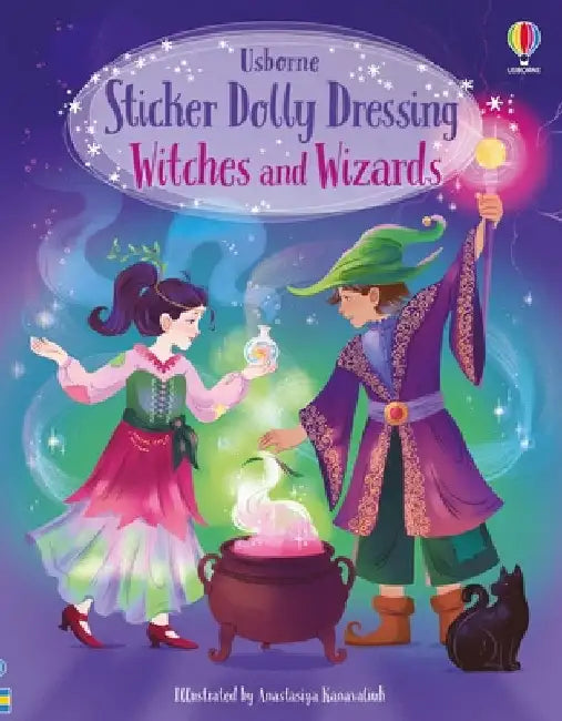 Sticker Dolly Dressing Witches and Wizards by Fiona Watt