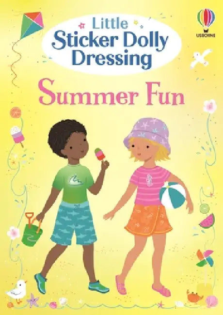 Little Sticker Dolly Dressing Summer Fun by Fiona Watt