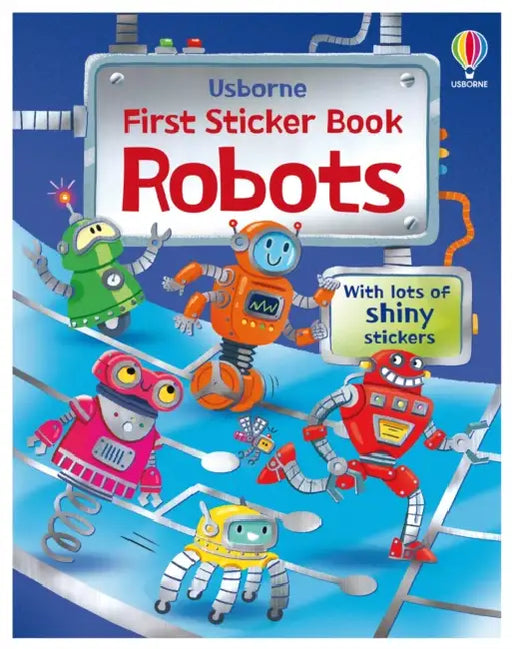 First Sticker Book Robots by Alice Beecham