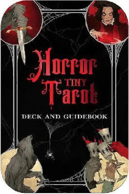 Horror Tiny Tarot Deck and Guidebook by Minerva Siegel