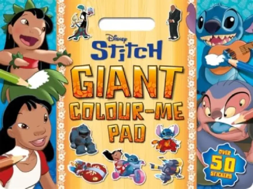 Disney Stitch: Giant Colour-Me Pad by Walt Disney