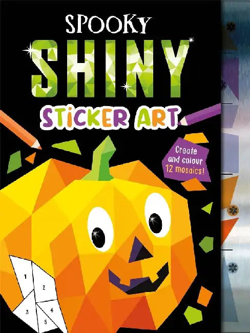 Spooky Shiny Sticker Art by Igloo Books Ltd
