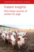 Instant Insights: Alternative Sources of Protein for Pigs by Various Authors